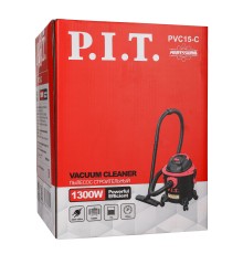 Пылесос строительный сетевой P.I.T. PVC15-C
