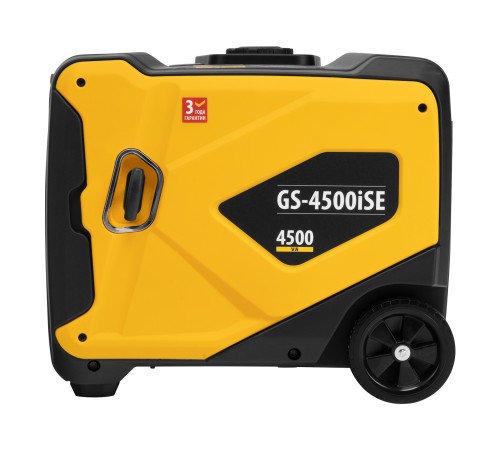 Генератор инверторный GS-4500iSE, 4,5 кВт, 230 В, закрытый корпус, электростартер DENZEL