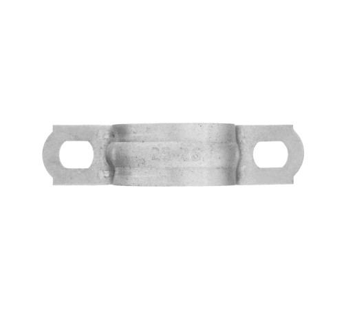 Скоба металлическая двухлапковая, 25 мм, 100 шт Сибртех