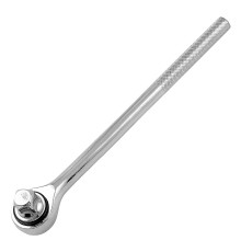 Ключ-трещотка 1/2", 45 зубьев, с переключателем, хром Sparta