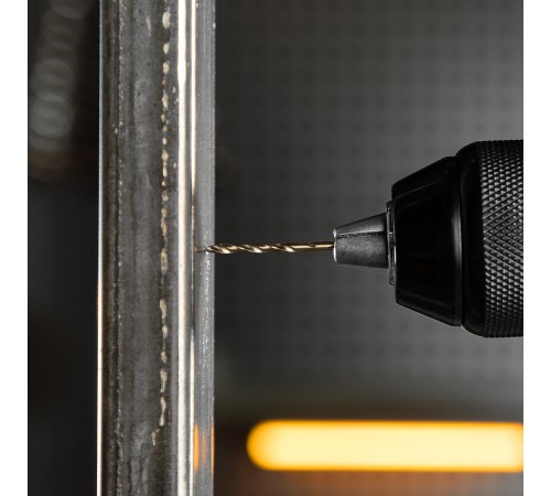 Сверло по металлу, 2 мм, HSS Co-8%, 2 шт.// Denzel