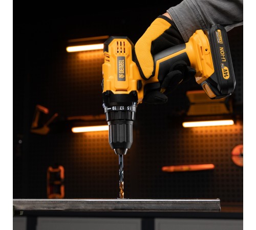 Сверло по металлу, 7,5 мм, HSS-Tin, Golden Tip, 8 шт. Denzel