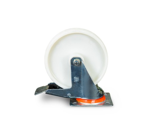 Колесо поворотное полипропилен SRCnb 80 200 
мм с тормозом Колесо поворотное полипропилен SRCnb 80 200 
мм с тормозом