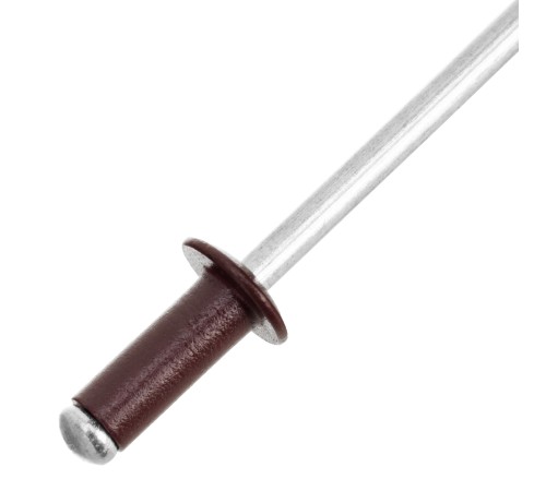 Заклепки 3.2 х 8 мм RAL 3005, красное вино, 50 шт Matrix