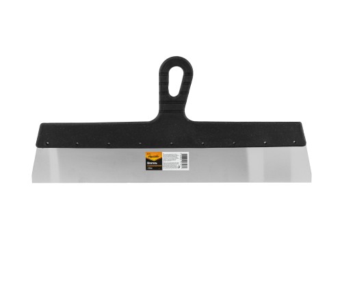 Шпатель фасадный из нержавеющей стали, 450 мм, пластмассовая ручка Sparta