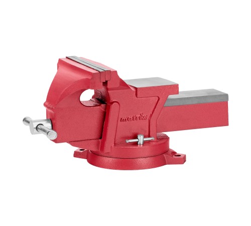 Тиски слесарные, 200 мм, поворотные, с наковальней// Matrix