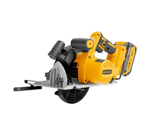 Пила циркулярная аккумуляторная бесщет. CCSH-BL-20-185, 185 мм, Li-Ion, 20 В// Denzel