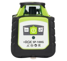 Ротационный нивелир RGK SP-100G с поверкой