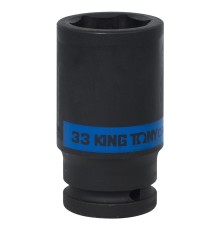 Головка торцевая ударная глубокая шестигранная 3/4", 33 мм KING TONY 643533M