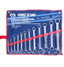 Набор накидных ключей, 6-32 мм 12 предметов KING TONY 1C12MR Набор накидных ключей, 6-32 мм 12 предметов KING TONY 1C12MR