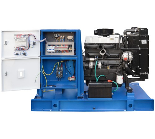 Дизельный генератор ТСС ЭД-24-Т400 в погодозащитном кожухе на прицепе Дизельный генератор ТСС ЭД-24-Т400 в погодозащитном кожухе на прицепе
