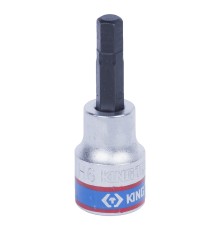 Насадка (бита) торцевая 3/8", Hex, 6 мм, L = 50 мм KING TONY 302506