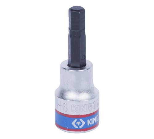 Насадка (бита) торцевая 3/8", Hex, 6 мм, L = 50 мм KING TONY 302506 Насадка (бита) торцевая 3/8", Hex, 6 мм, L = 50 мм KING TONY 302506