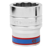 Головка торцевая стандартная двенадцатигранная 1", 41 мм KING TONY 833041M Головка торцевая стандартная двенадцатигранная 1", 41 мм KING TONY 833041M
