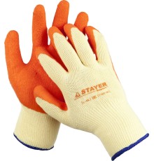 STAYER HARD PRO, L-XL, перчатки с рельефным латексным покрытием, особопрочные, противоскользящие, 10 класс (11407-XL) STAYER HARD PRO, L-XL, перчатки с рельефным латексным покрытием, особопрочные, противоскользящие, 10 класс (11407-XL)