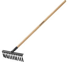 GRINDA GS-12 WOOD, 385 х 95 х 1300 мм, 12 витых зубцов, углеродистая сталь, антикор. покрытие, черенок дерев. высш. сорт, садовые грабли(39581-12) GRINDA GS-12 WOOD, 385 х 95 х 1300 мм, 12 витых зубцов, углеродистая сталь, антикор. покрытие, черенок дерев. высш. сорт, садовые грабли(39581-12)