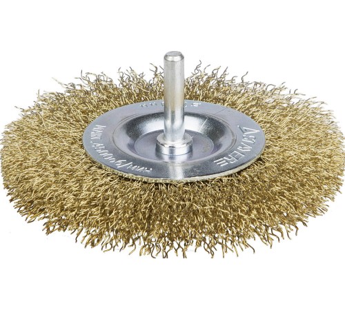 STAYER 100 мм, щетка дисковая для дрели 35114-100_z01 STAYER 100 мм, щетка дисковая для дрели 35114-100_z01