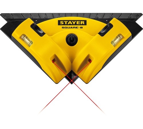 STAYER угольник электронный для кафеля SQUARE-8 34928