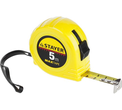 STAYER 5 м х 19 мм, рулетка 34014-05-19
