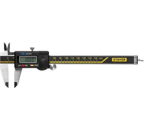 STAYER 150 мм, штангенциркуль электронный 34410-150 STAYER 150 мм, штангенциркуль электронный 34410-150