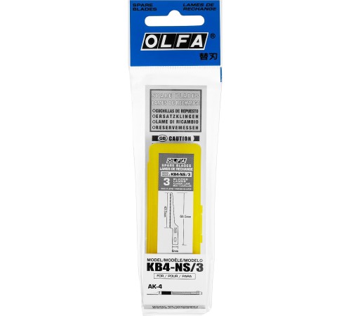 OLFA 6 мм, лезвия пильные OL-KB4-NS/3 OLFA 6 мм, лезвия пильные OL-KB4-NS/3