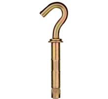 ЗУБР 8 х 40 мм, 60 шт, анкерный болт с крюком, Профессионал (302372-08-040)