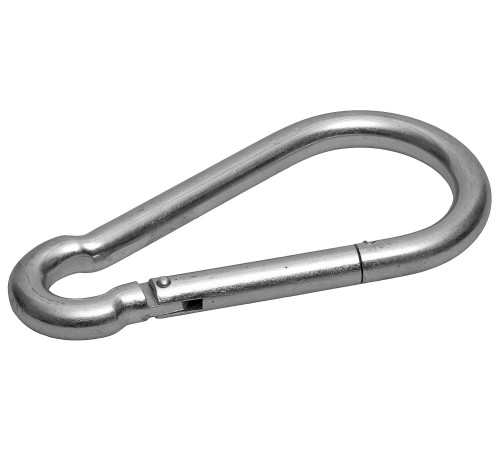 ЗУБР 4 мм, 1 шт., оцинкованный, карабин DIN 5299С 304546-04