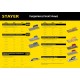 STAYER 130х270 мм, 10х10 мм, нержавеющая, пластмассовая рукоятка, гладилка штукатурная 08012-10
