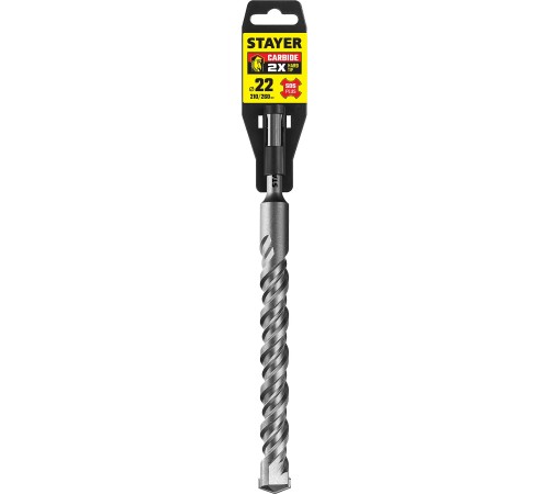STAYER 22 x 260 мм, бур SDS-plus 2930-260-22_z02 STAYER 22 x 260 мм, бур SDS-plus 2930-260-22_z02