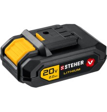 STEHER V1, 20 В, 2.0 А·ч, аккумуляторная батарея (V1-20-2) STEHER V1, 20 В, 2.0 А·ч, аккумуляторная батарея (V1-20-2)