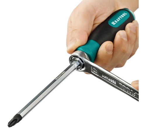 KRAFTOOL PH3х150 мм, отвертка ударная 250034-3 KRAFTOOL PH3х150 мм, отвертка ударная 250034-3