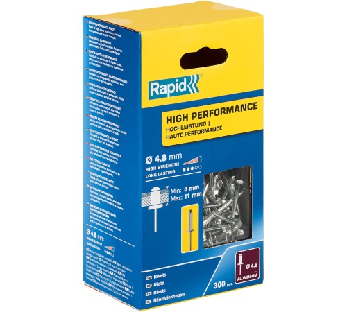 RAPI 4.8 x 14 мм, 300 шт, заклепка из алюминия 5001437