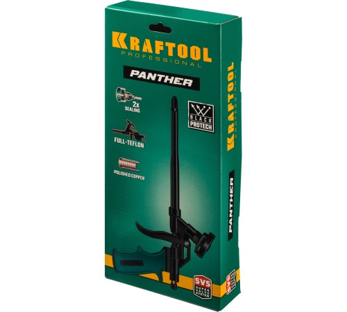 KRAFTOOL Panther, тефлоновый пистолет для монтажной пены (06855_z02) KRAFTOOL Panther, тефлоновый пистолет для монтажной пены (06855_z02)