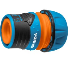 GRINDA TL-12, 1/2″, с запирающим механизмом, пластиковый с TPR, для шланга, быстросъемный соединитель, PROLine (8-426427)