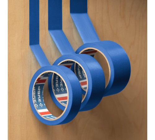 ЗУБР №100 24 мм х 25 м, для гладких и слегка шероховатых поверхностей, малярная лента, Профессионал (12141-24)