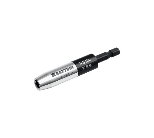 KRAFTOOL FIX-TORQ 5.0 Нм динамометрический адаптер для бит (64035-5.0) KRAFTOOL FIX-TORQ 5.0 Нм динамометрический адаптер для бит (64035-5.0)
