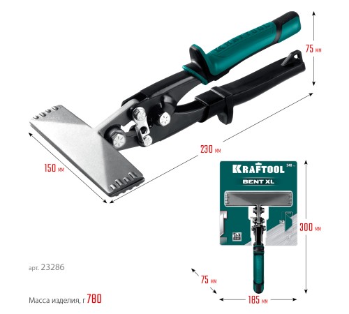 KRAFTOOL Bent XL 150 мм, / 6″, Плоскогубцы для гибки (23286) KRAFTOOL Bent XL 150 мм, / 6″, Плоскогубцы для гибки (23286)