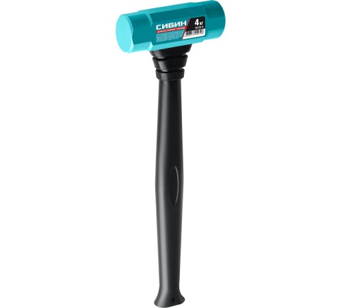 СИБИН 360 мм, 4 кг, цельностальная кувалда с удлинённой рукояткой 20132-4