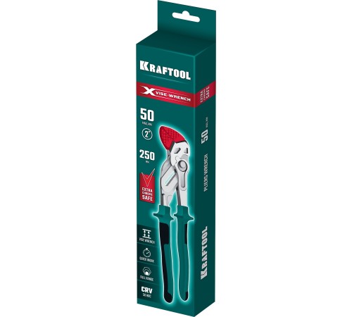 KRAFTOOL VISE-WRENCH X, 250 мм, клещи переставные-гаечный ключ (22067) KRAFTOOL VISE-WRENCH X, 250 мм, клещи переставные-гаечный ключ (22067)