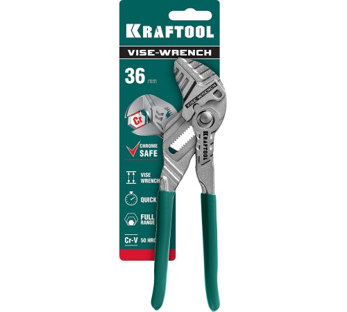 KRAFTOOL 180 мм, клещи переставные KNIX (Vise-Wrench) 22063 KRAFTOOL 180 мм, клещи переставные KNIX (Vise-Wrench) 22063