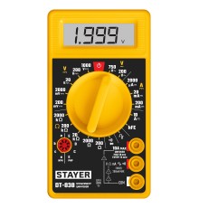 STAYER DT-838 Цифровой мультиметр (45306) STAYER DT-838 Цифровой мультиметр (45306)