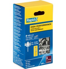 RAPID R:High-performance-rivet, 4.8 х 16 мм, 300 шт, алюминиевая высокопроизводительная заклепка (5001438)