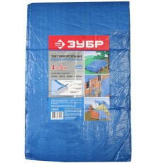 ЗУБР плотность 75 г/м2, 4 х 5 м, тент-полотно Универсальный (12550-04-05) ЗУБР плотность 75 г/м2, 4 х 5 м, тент-полотно Универсальный (12550-04-05)