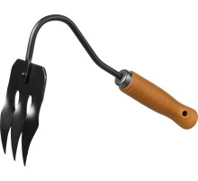 GRINDA ProLine 120х86х265 мм, 3-х зубые, деревянная ручка, грабли-рыхлитель (421514) GRINDA ProLine 120х86х265 мм, 3-х зубые, деревянная ручка, грабли-рыхлитель (421514)