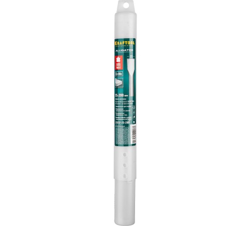 KRAFTOOL 280 мм, SDS-max, плоское зубило 29332-25-280_z01 KRAFTOOL 280 мм, SDS-max, плоское зубило 29332-25-280_z01