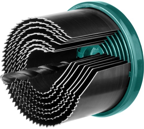 KRAFTOOL 25-32-38-45-50-56-62мм, 7шт., сегментная, пила наборная по дереву 29580-H7-42