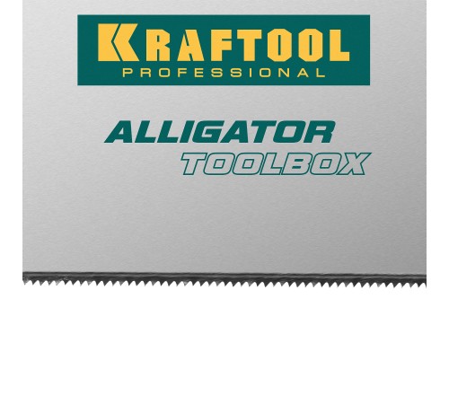 KRAFTOOL 13 TPI, 350 мм, ножовка (пила) Alligator Toolbox 13 15227-35 KRAFTOOL 13 TPI, 350 мм, ножовка (пила) Alligator Toolbox 13 15227-35