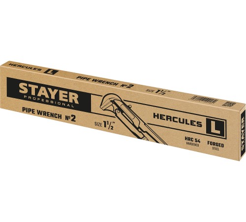STAYER №2 1 1/2” ключ трубный рычажный 27331-2 STAYER №2 1 1/2” ключ трубный рычажный 27331-2