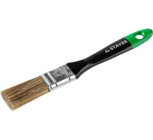 STAYER UNIVERSAL-ARTEX, 25 мм, 1″, искусственная щетина, деревянная ручка, для высокотекучих ЛКМ, плоская кисть (0106-025) STAYER UNIVERSAL-ARTEX, 25 мм, 1″, искусственная щетина, деревянная ручка, для высокотекучих ЛКМ, плоская кисть (0106-025)