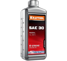 KRAFTOOL SAE 30, 1 л, минеральное масло для 4-тактных двигателей (41515-1) KRAFTOOL SAE 30, 1 л, минеральное масло для 4-тактных двигателей (41515-1)